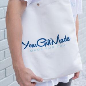 Custom Canvas Button Bag